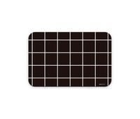 pack 2 manteles individuales odin  odin - negro - 30x46 cm
