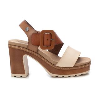 Refresh para mujer. 17284303-TAUPE Sandalias 172843 taupe (38), 8 a 10cm, Hebilla, Casual