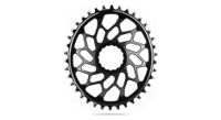 absoluteblack plato estrecho ancho direct mount ovalado cx para bielas easton   race face 12 s negro