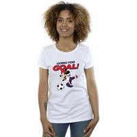 disney camiseta going for goal para mujer
