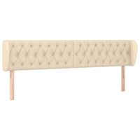 cabecero cama  panel de cabecera de tela color crema 183x23x7888 cm