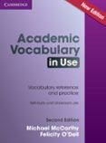 academic vocabulary in use edition with answers