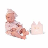 munecas antonio juan recien nacida lea bolso gatito 50403