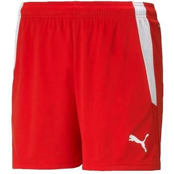 Puma Short Shorts Teamliga Rouge para mujer