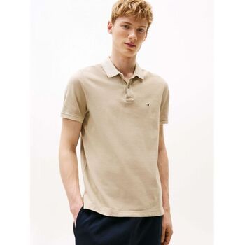 Tommy Hilfiger Tops y Camisetas MW0MW34757 GRMT DYE-RBT SANDALWOOD para hombre