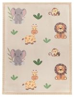alfombra infantil lavable emilio beige 200x280 cm