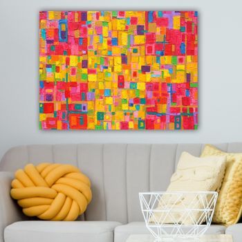 Pintura Decorativa Lienzo 138411797_70100 Multicolor 70x100 Cm