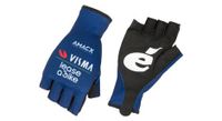 agu guantes cortos team visma lease a bike   tour de francia 2024   azul