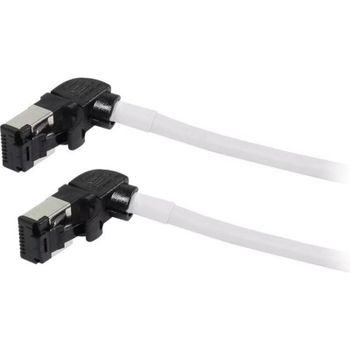 Cable de red Synergy 21 CAT6a S/FTP 0,5 m blanco