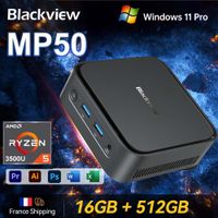 envio desde francia mini pc blackview mp50 amd ryzen 5 3500u windows 11 pro 16 gb ddr4 ssd de 512 gb miniordenador con wifi 50