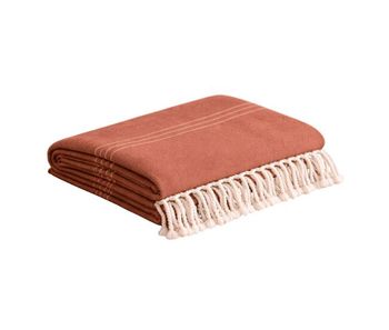 Plaid foulard multiusos 180x260cm arienzo naranja donegal collections