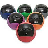 ozio fitness wall balls balon de pared doble costura 3 kg  5 kg  6 kg  7 kg  9 kg  12 kg fitness musculacion