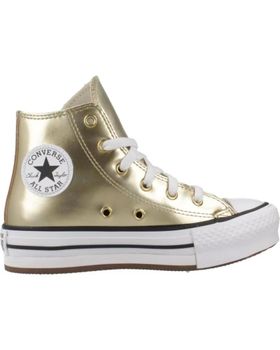 de CONVERSE ZAPATILLAS NINA MODELO CHUCK TAYLOR ALL STAR EVA LIFT HI COL MTLCGLD