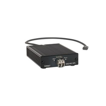 Tarjeta de red Sonnet Solo10G SFP+ Thunderbolt 3 fibra 10 Gbit/s