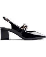 de gioseppo gioseppo sodus 73272 - zapatos mary jane de tacon s efecto charol negro