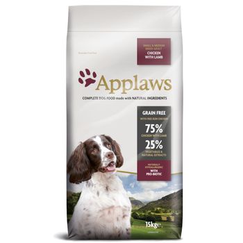 Applaws Adult Small & Medium Breed - Chicken with Lamb - Economy Pack: 2 x 15kg