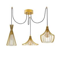 lampara de techo mezopotamya-n-1293 oro metal diametro 114x130 cm