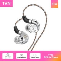 audifonos trn conch lucky bag de alto rendimiento con diafragma de diamante dlc monitores intrauditivos dinamicos con filtros de ajuste para xiaomi