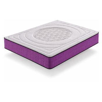 Colchón 120x200 Life Flower 30 Cm De Altura, Viscoelástico, Firmeza Alta Acogida Suave Viscoelastica H3 | Descanso Consciente