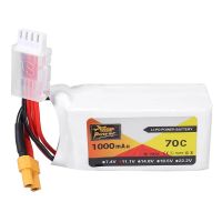 bateria de lipo zop power 111v 1000mah 70c 3s con enchufe xt30
