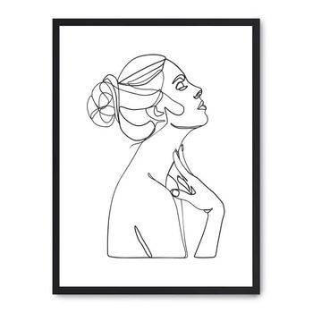 Cuadro Woman Line Art Ii