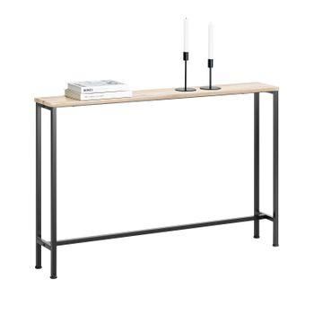 Mesa De Entrada Recibidor Mesa De Consola 120 X 20 X 80 Cm Fsb19-xl-z Sobuy Es