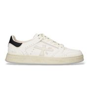 premiata para hombre quinn zapatillas de piel quinn blanco 40 plano cordones casual