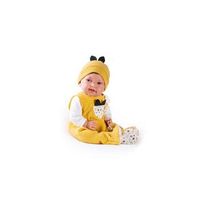 muneco recien nacido pipo orejitas con cojin 42 cm incluye gorro cojin chupete y peto antonio juan - 33234