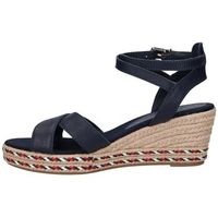 tommy hilfiger sandalias fw0fw06303 feminine low wedge para mujer