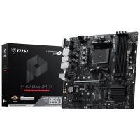 placa base msi pro b550m-p amd b550 am4 ddr4 micro atx pcie 40 usb type-c