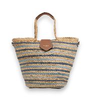 pepe jeans para mujer pl0300140 bolso nova jean azul osfa beige casual yute
