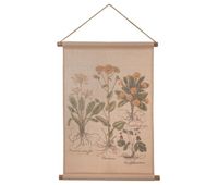 lienzo pergamino de lino impreso 55x75x25