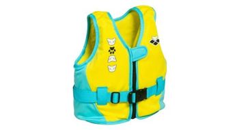 Chaleco de natacion arena friends amarillo para ninos