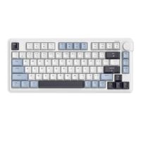teclado con sensacion mecanica magegee gk950 al 75 membrana de 80 teclas retroiluminacion rgb teclado mini con cable e inalambrico para ordenador portatilpc