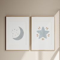 set de 2 posters 116 30x40 cm