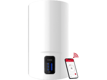 Termo eléctrico - Ariston Lydos, Capacidad 80 l, V 1.5K EU, WiFi, Blanco