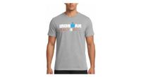 camiseta gris de manga corta ironman italia emilia romagna para hombre