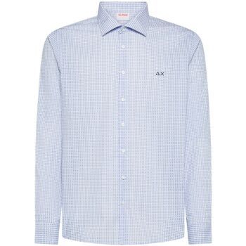 Sun68 Camisa manga larga S36104-PE26-0105 para hombre