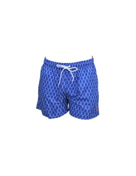 Bañador RAS Grid Azul Hombre estampado