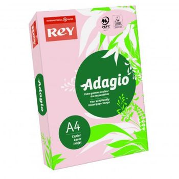 Rey Adagio A4 Paper 80gsm Pink RM500