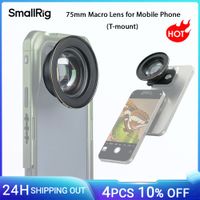 smallrig-lente macro maestro hd de 75mm lente con montura en t para iphone samsung xiaomi fotografia macro accesorio para lente de camara de telefono