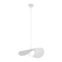 lampara colgante nera l blanco