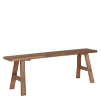 banco bold marron  h365xb295xl108cm