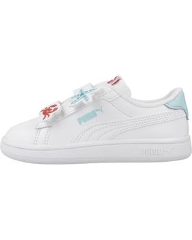de PUMA ZAPATILLAS NINO MODELO SMASH 3 0 BADGES V IN COLOR BLANCO WH WHITE