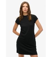 superdry para mujer w8011871a vestido line mini negro s casual poliester manga corta