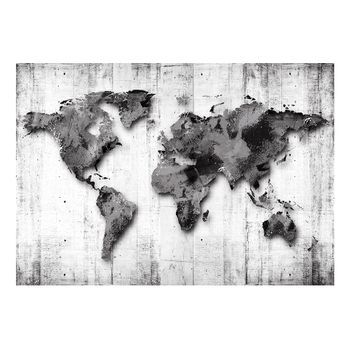 Papel Pintado 3d - World In Shades Of Gray (150x105 Cm)