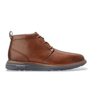 cole haan para hombre c38686 botines de piel original grand remastered marron 45 plano cordones casual