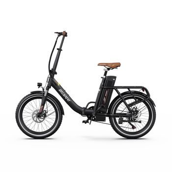 Bicicleta Eléctrica Con Asistencia Al Pedaleo Onesport Ot16 Pro De 20 Pulgadas, Batería De 48 V Y 17 Ah, Plegable, Negro