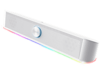 barra de sonido - trust gxt 619w thorne usb alambrico con rgb blanco