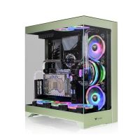 caja thermaltake cte e550 tg verde gaming atxeatx vidrio templado